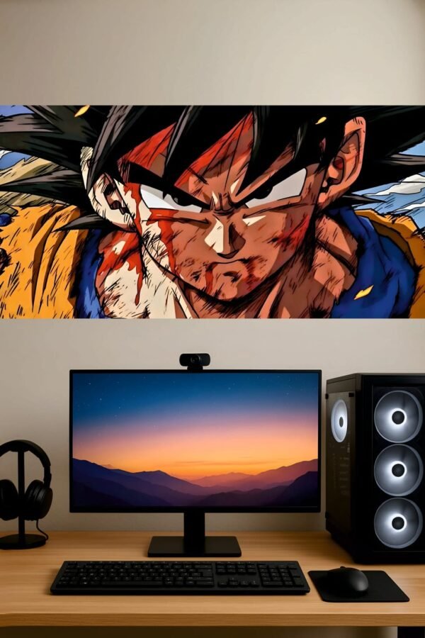 Goku — Split Poster