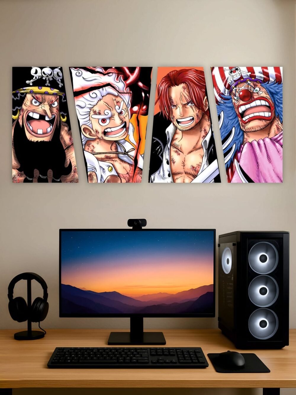 One Piece Yonko — Split Poster