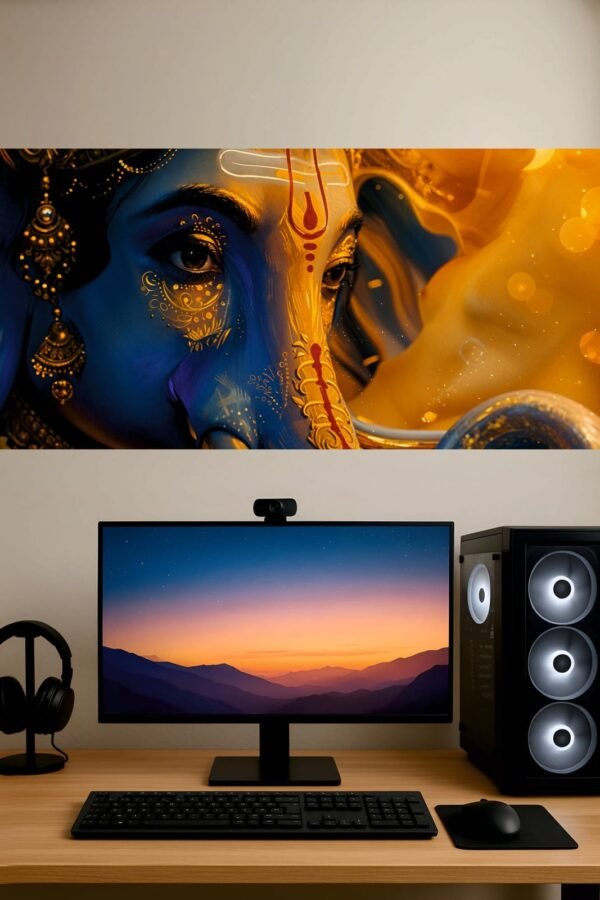Shri Ganesha Eye — Split Poster
