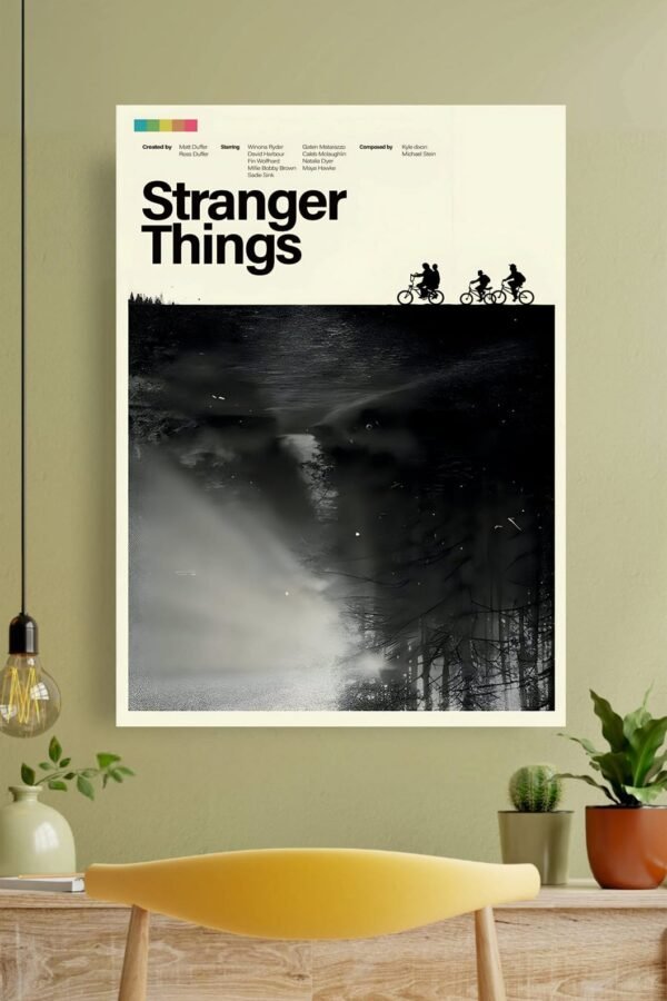 Stranger Things Retro Poster