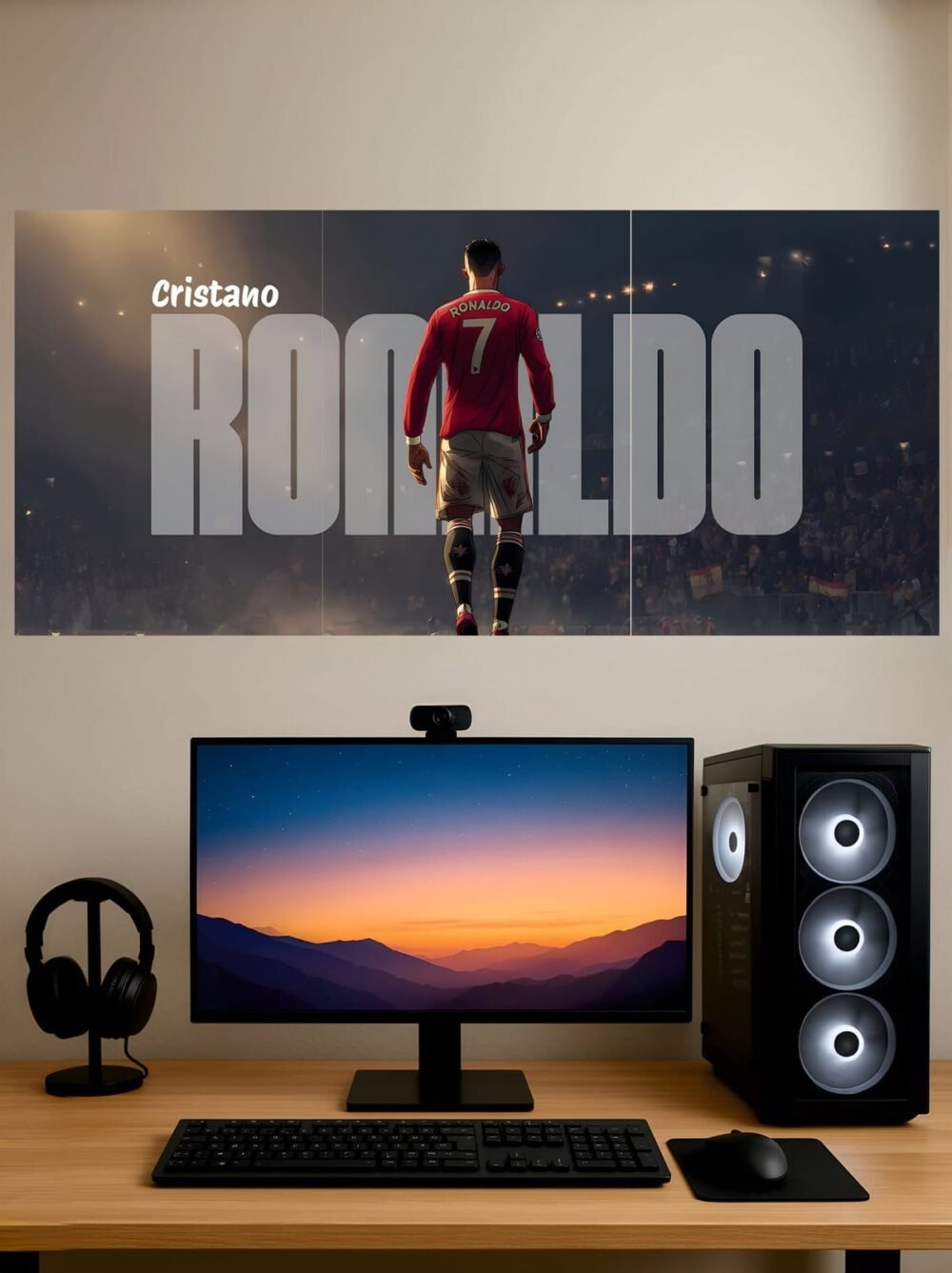 Ronaldo Banner — Split Poster