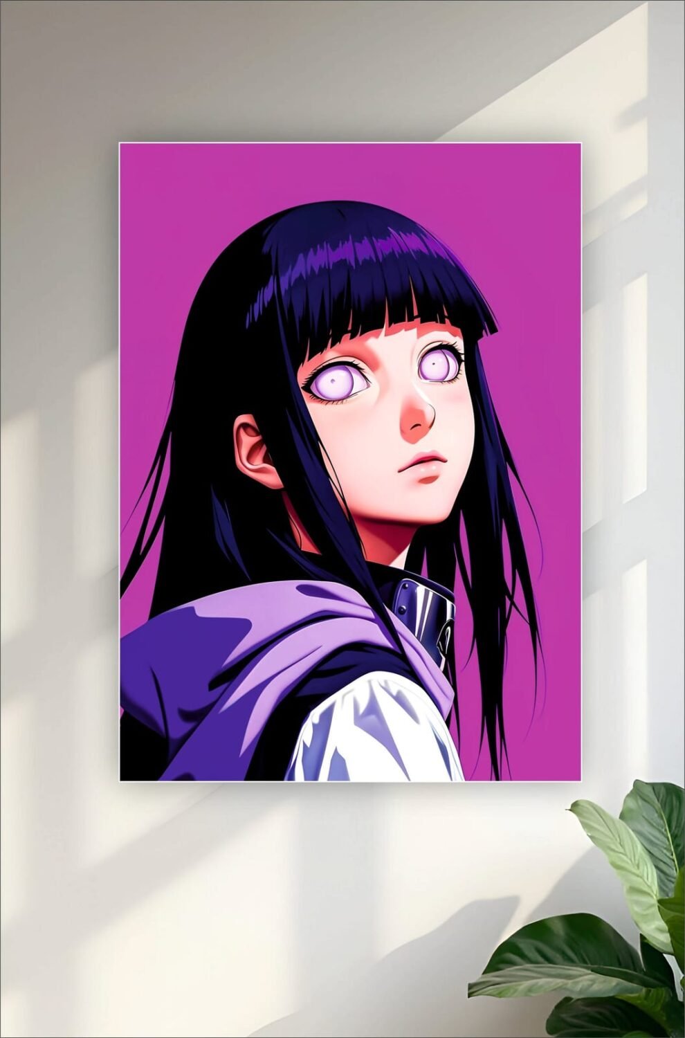 Hinata Illustration Poster