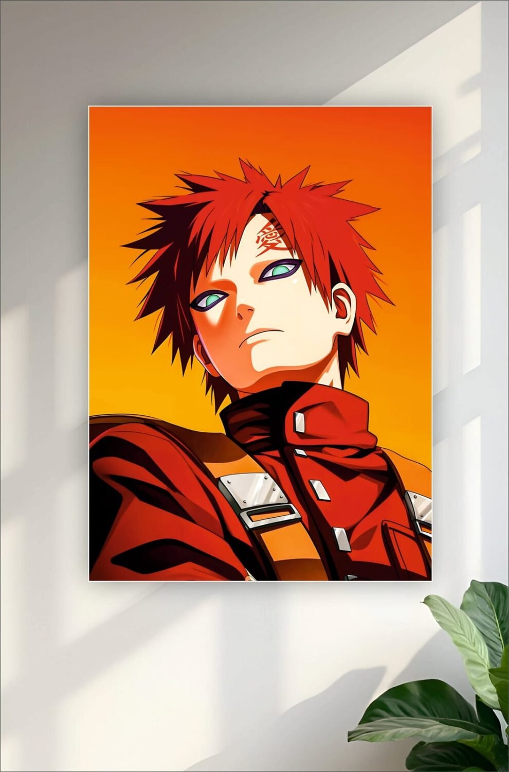 Gaara Illustration Poster