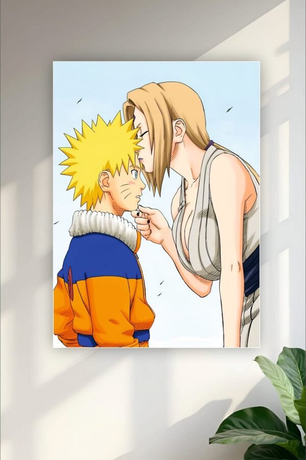 Tsunade and Naruto Poster