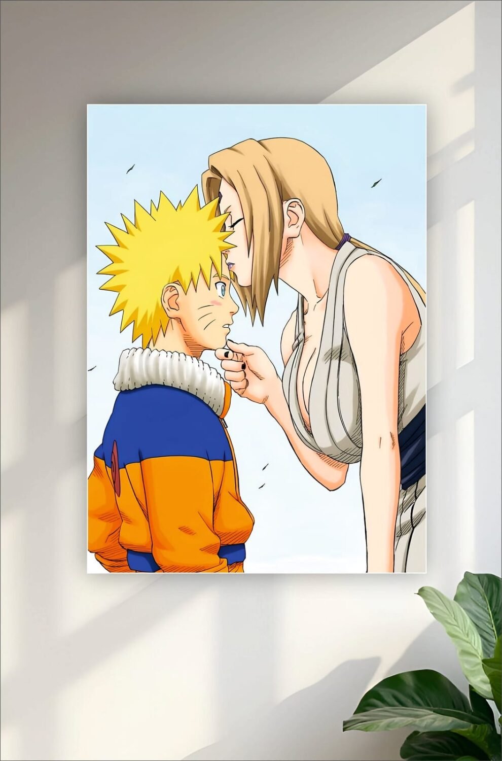 Tsunade and Naruto Poster