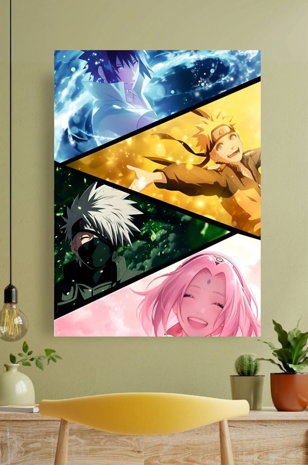Kakashi Team 7 Poster