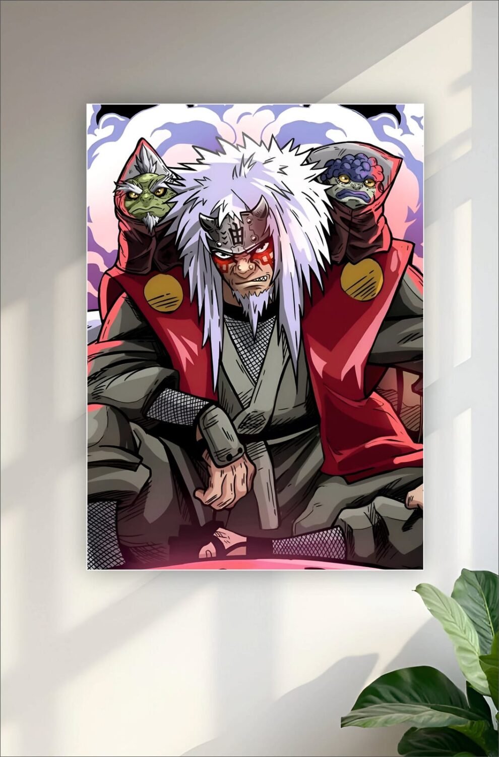 Jiraiya Sage Mode Poster