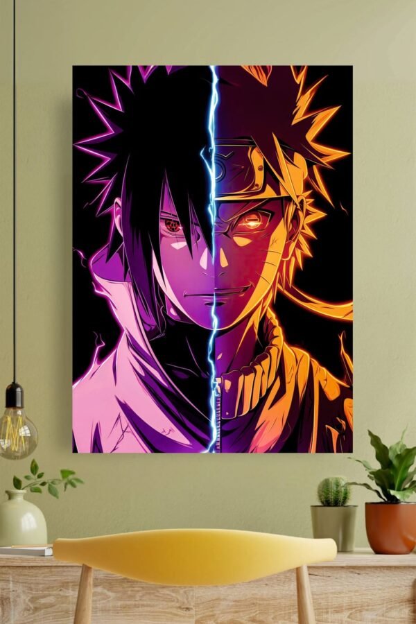 Naruto vs Sasuke Poster