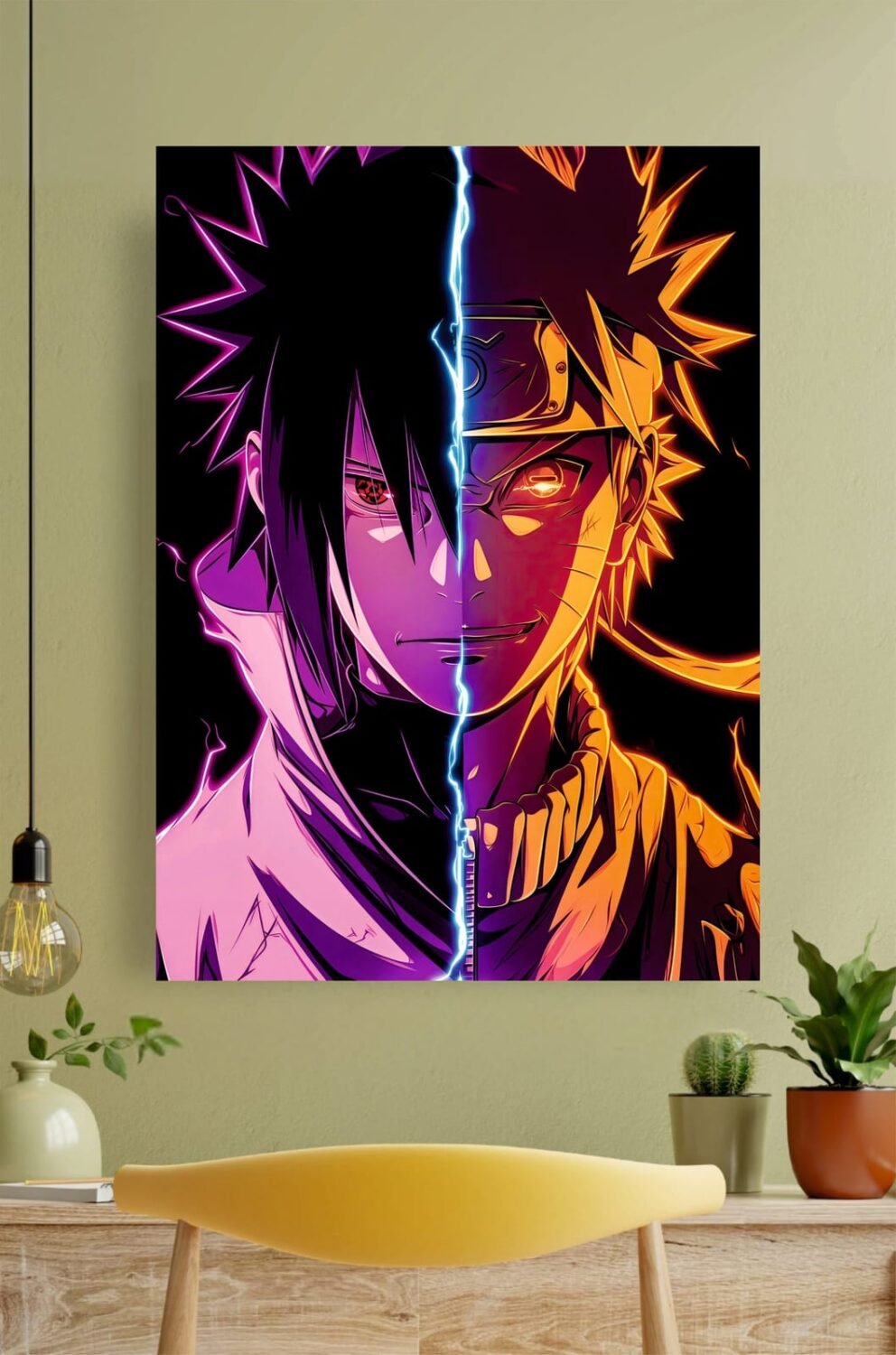 Naruto vs Sasuke Poster
