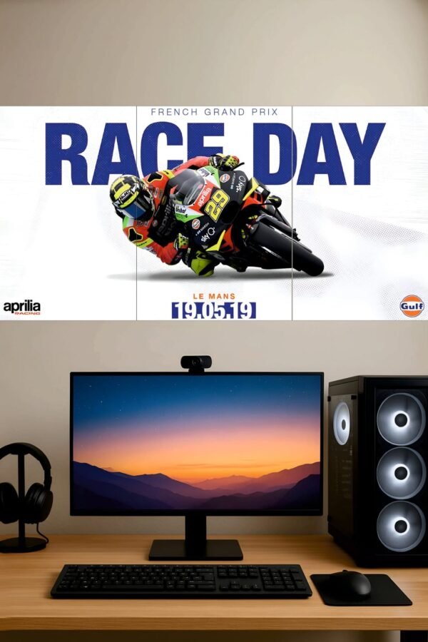 Aprilia Race Day — Split Poster