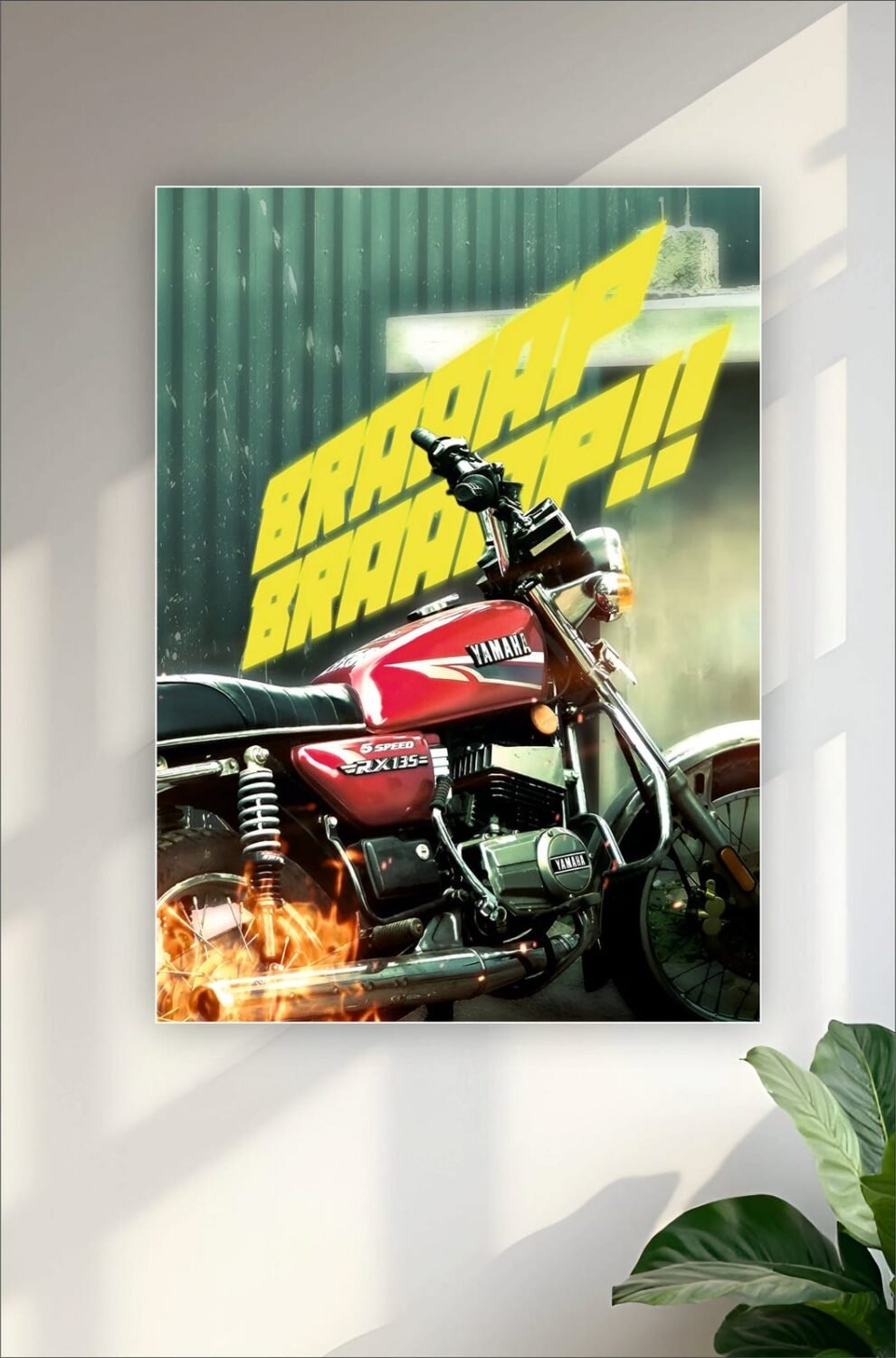 Yamaha RX 135 Poster