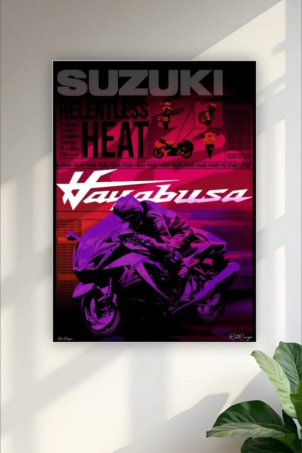 Suzuki Hayabusa Poster