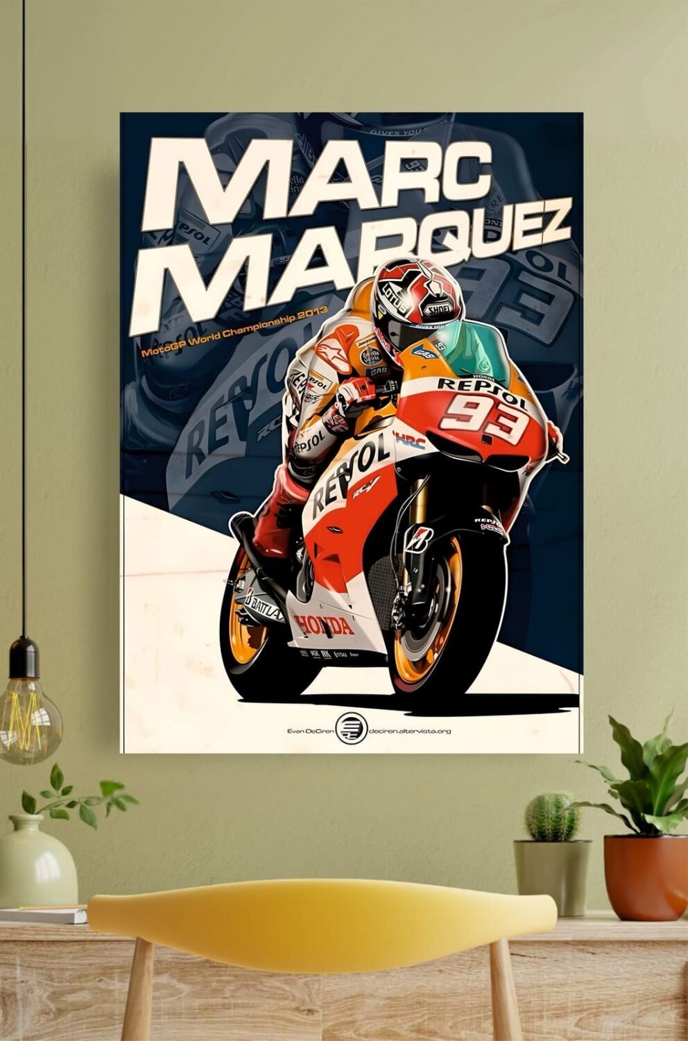 Bike Racing #2 Poster