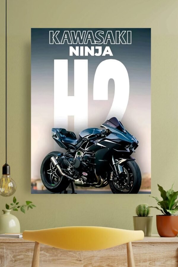 Kawasaki H2 Poster
