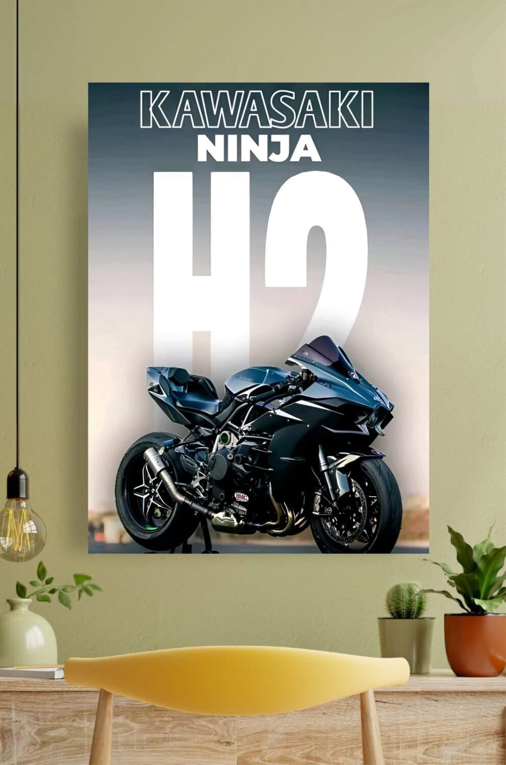 Kawasaki H2 Poster