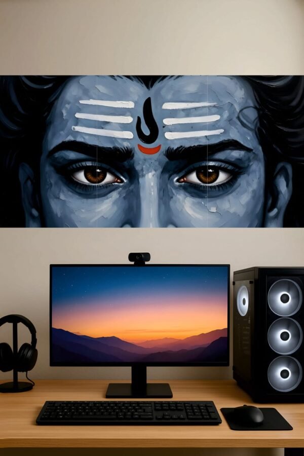 Shiv Ji Eyes — Split Poster
