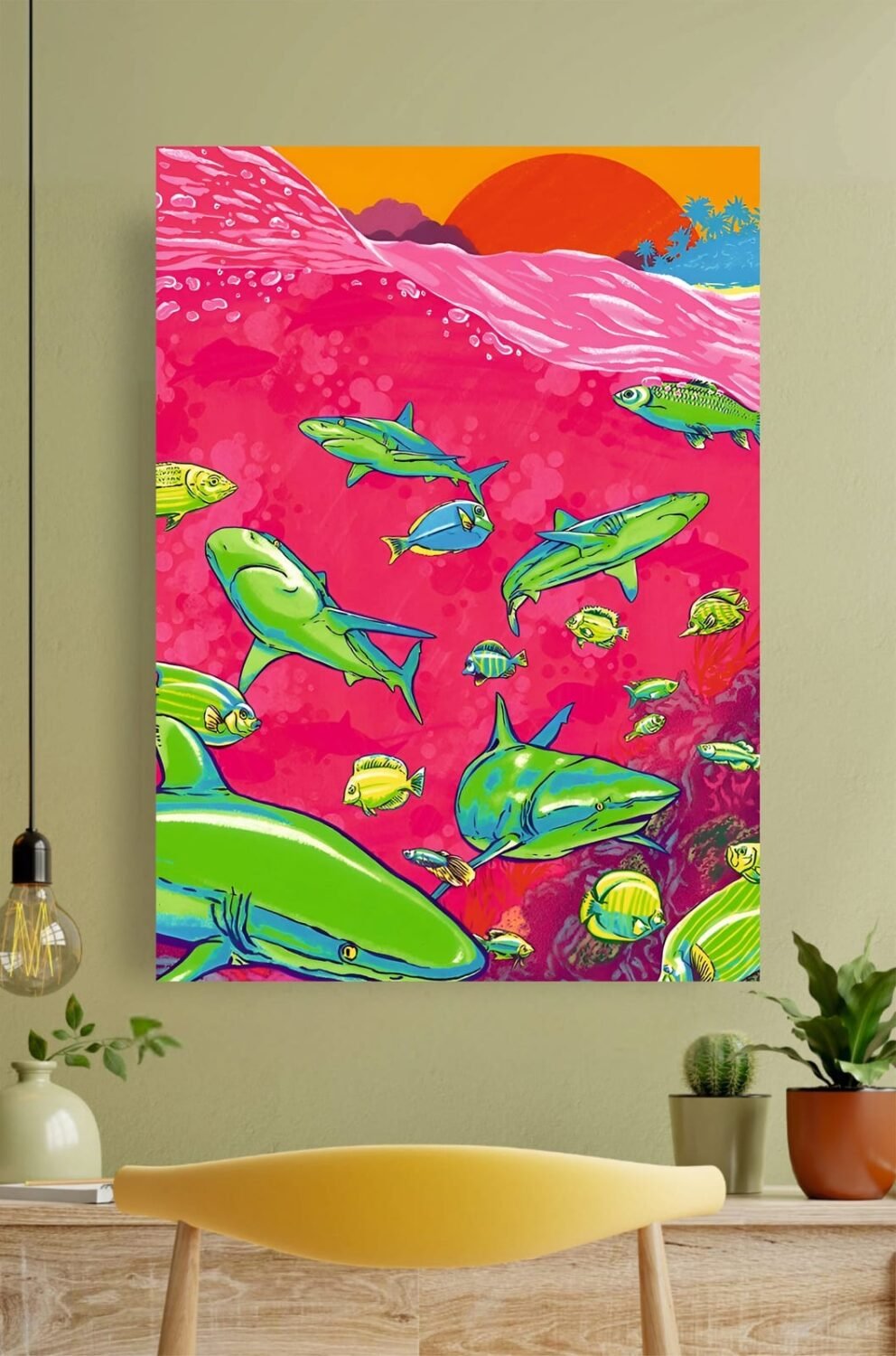 Fish Aesthetic Poster