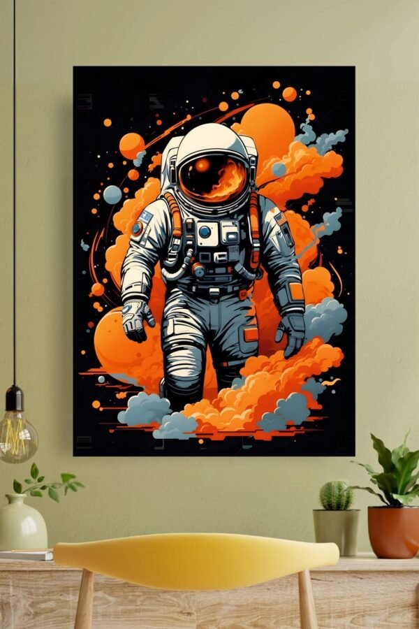 Astronaut Aesthetic Poster