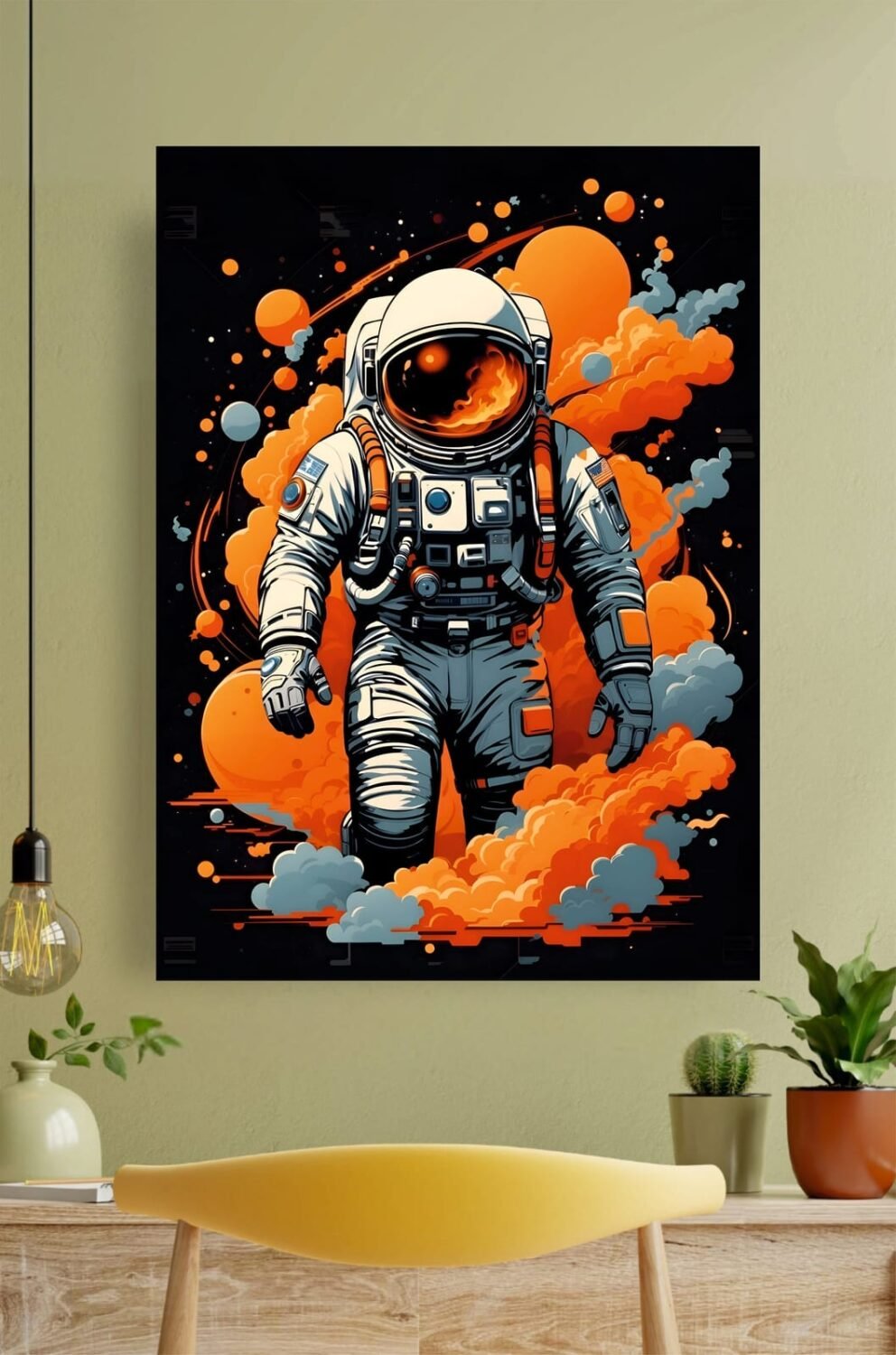 Astronaut Aesthetic Poster