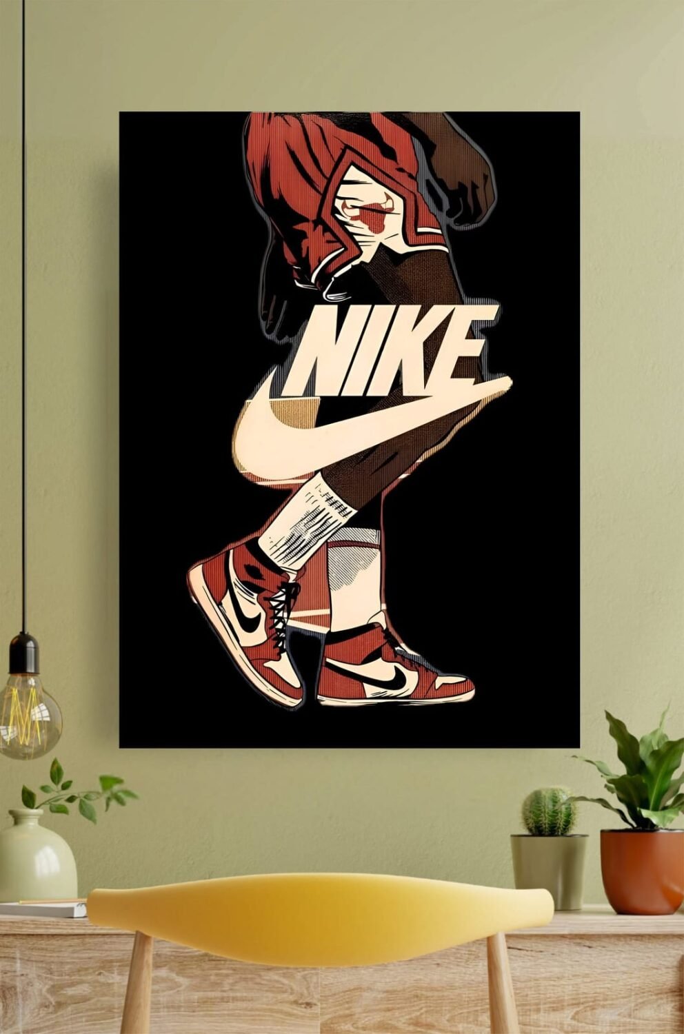 Retro Nike Aesthetic Poster