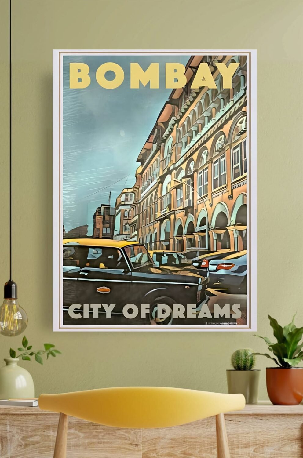 Bombay Aesthetic Poster