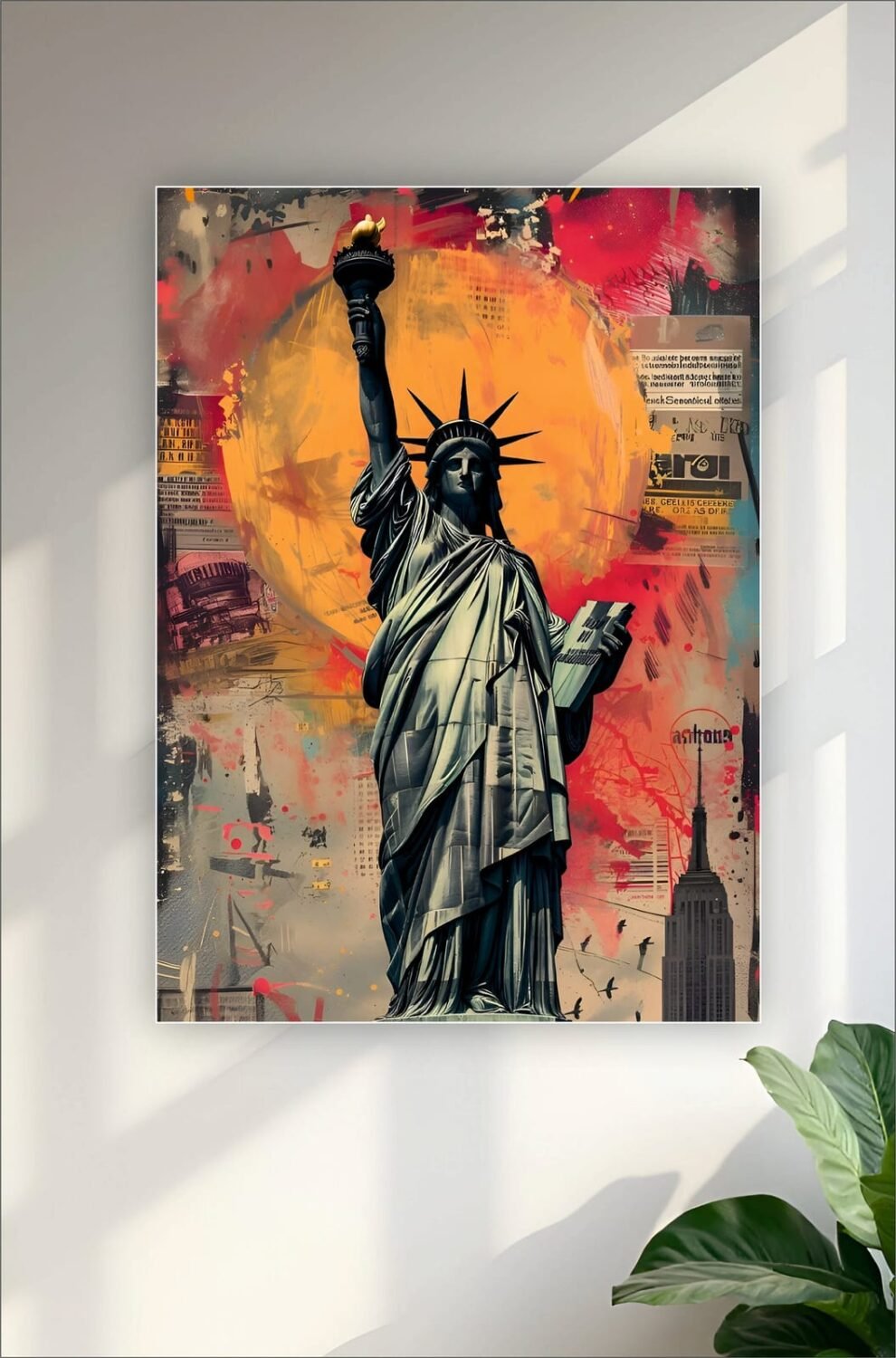 Statue of Liberty Aesthetic Poster