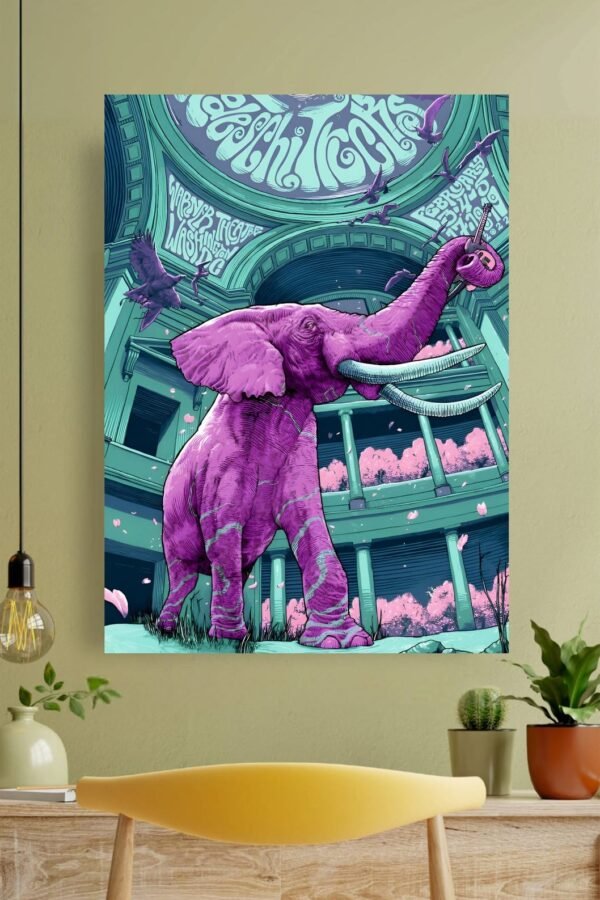 Elephant Aesthetic Poster