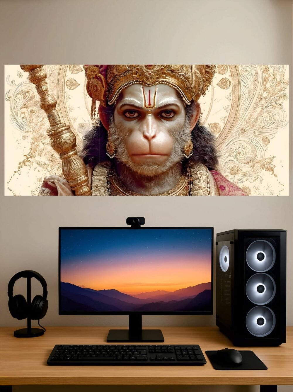 Hanuman Ji #1 — Split Poster