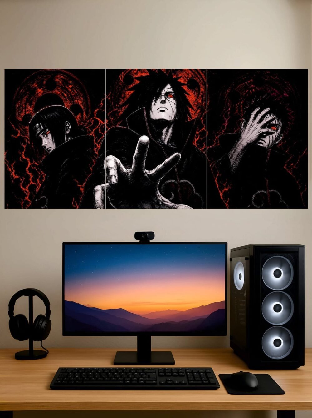 Uchihas Split Poster