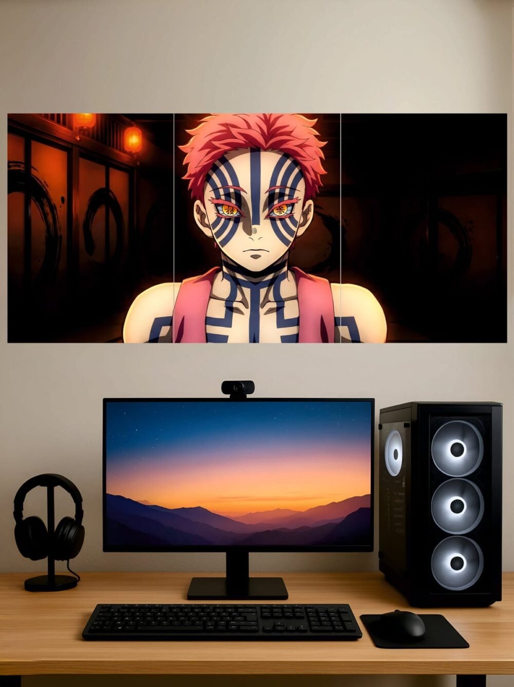 Akaza Split Poster