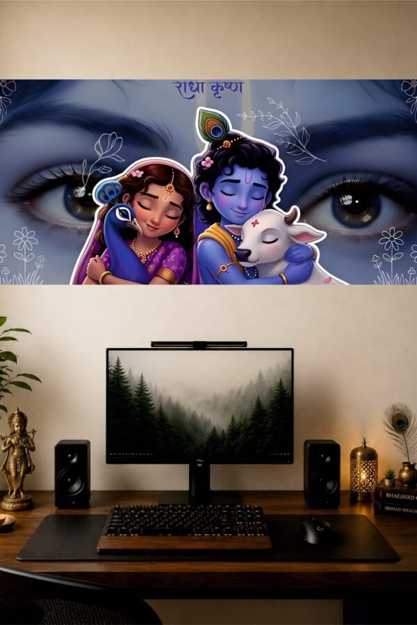 Krishna and Radha #1 — Split Poster