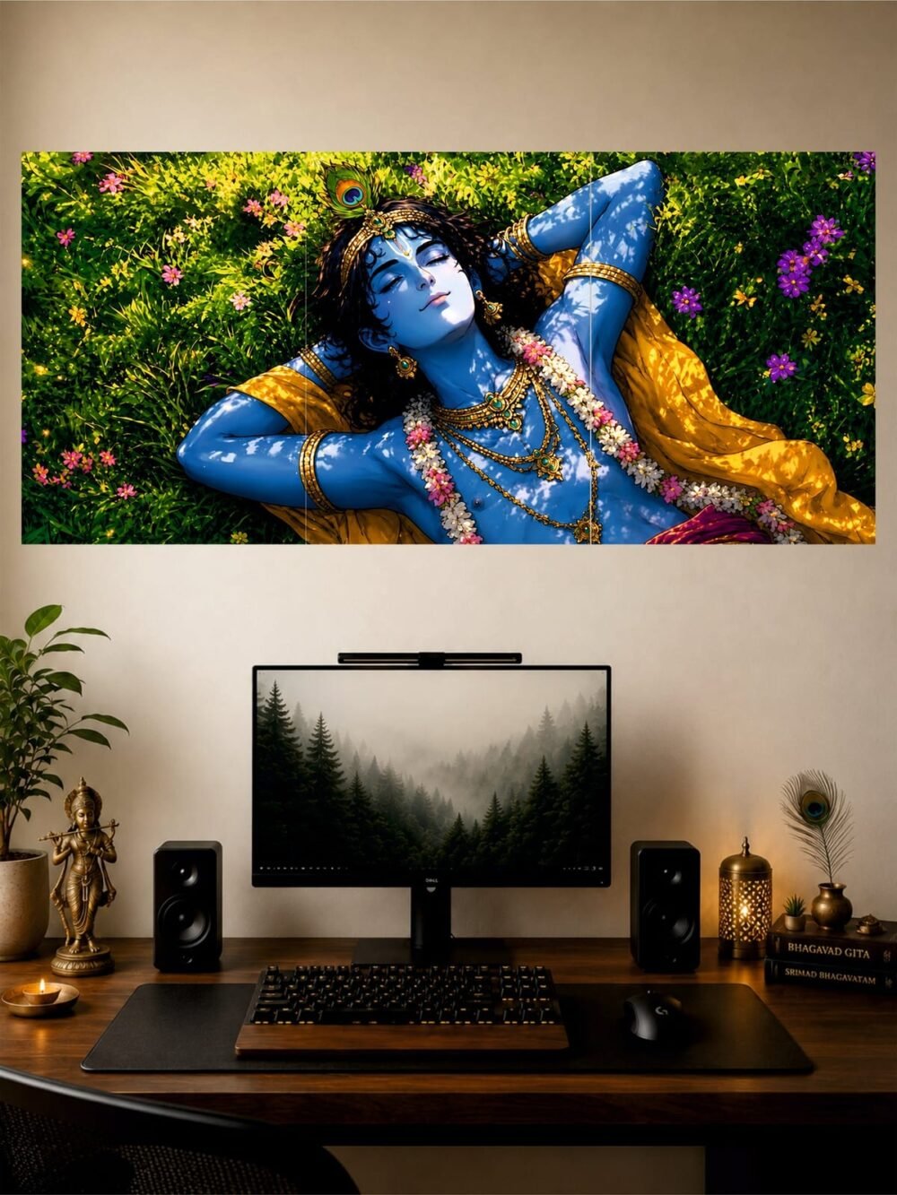 Krishna Ji #2 — Split Poster